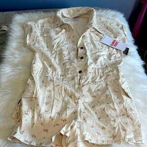 Celebrity pink short romper